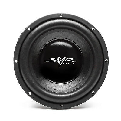 SKAR Audio IX-10 D4 10" 400 Watt Max Power Dual 4 OHM Car Subwoofer