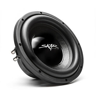 SKAR Audio IX-10 D4 10" 400 Watt Max Power Dual 4 OHM Car Subwoofer