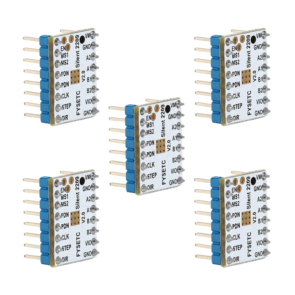 20pcs TMC2209 V2.0 Stepper Motor Driver Super Silent Stepsticks Mute Driver Board 256 Microsteps For Sidewinder 3D Printer