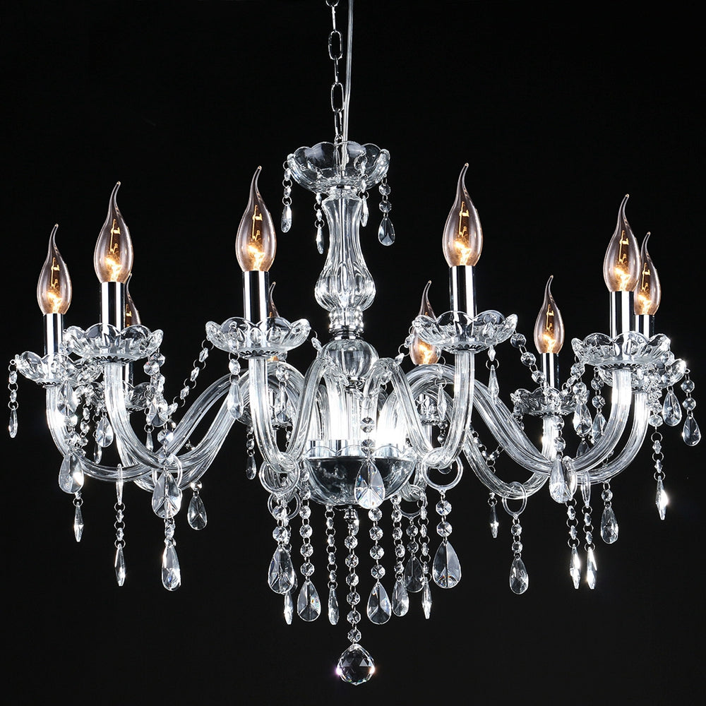Crystal Chandelier Modern Large Foyer Light