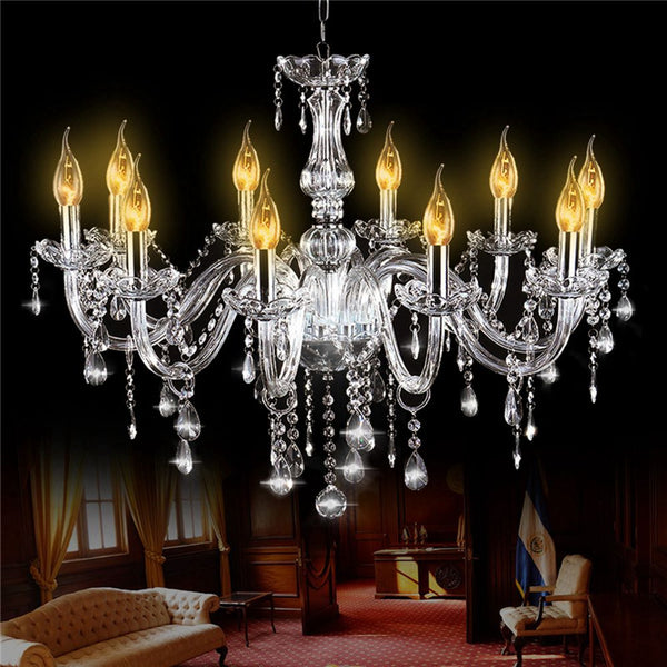 Crystal Chandelier Modern Large Foyer Light