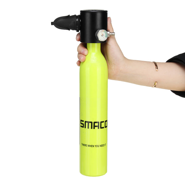 Scuba Oxygen Cylinder Underwater Diving Set Air Oxygen Tank W/ Adapter