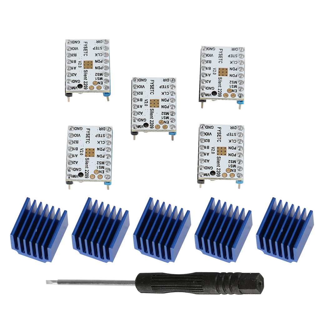 20pcs TMC2209 V2.0 Stepper Motor Driver Super Silent Stepsticks Mute Driver Board 256 Microsteps For Sidewinder 3D Printer